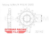 Motorritzel ( D ) fr Kawasaki KXF 250 06- 13 Zhne