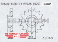 Motorritzel ( D ) fr Husky TE, TC 4T 13 Zhne