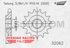 Motorritzel ( D ) fr Suzuki RM 125, RMZ 250 07-12 12 Zhne